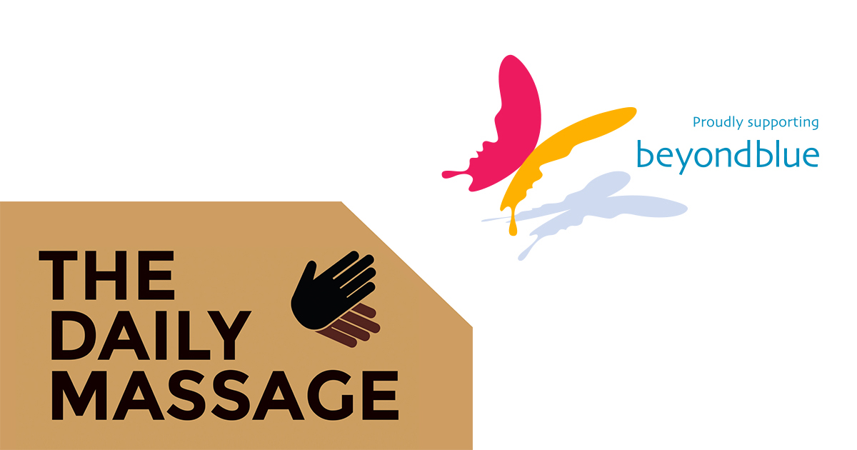  The Daily Massage - Proudly supporting beyondblue